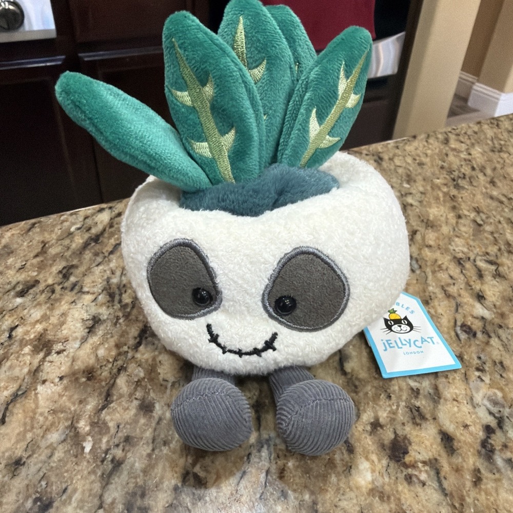 Jellycat Amuseables Skull Planter Plush NWT 100% AUTHENTIC Halloween 2025